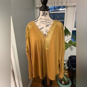 Free People flowy shirt